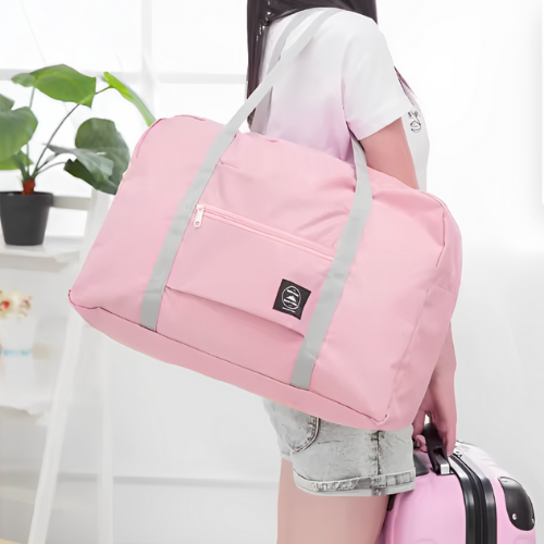Bolsa maternidade rosa