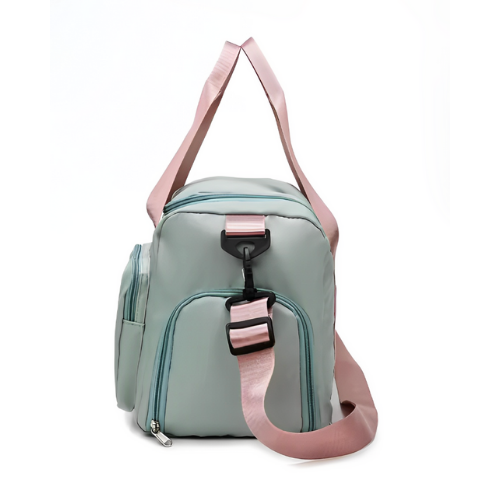 Bolsa maternidade verde suave