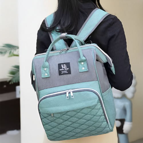 Mochila Maternidade verde