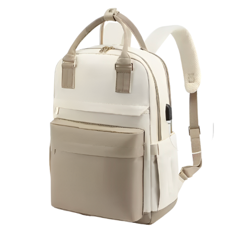 Mochila Maternidade bege