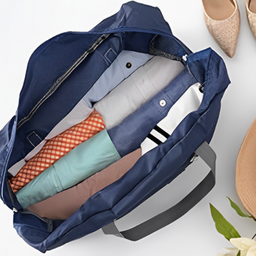 Bolsa maternidade azul-marinho