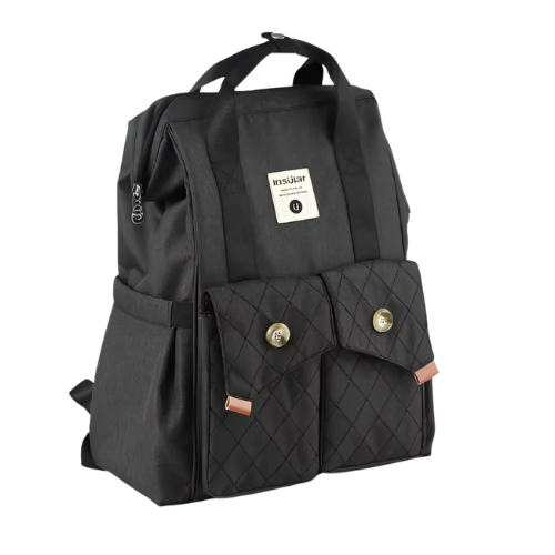 Mochila maternidade Preto Clássico