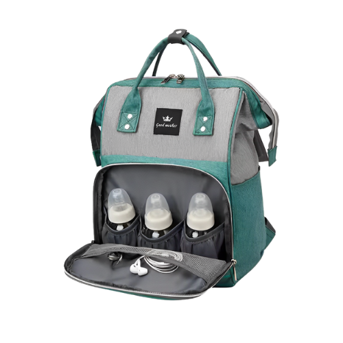 Mochila Maternidade verde